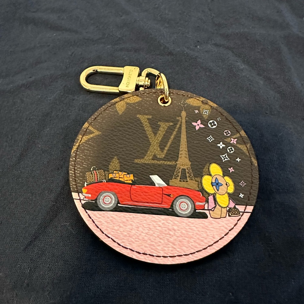 Louis Vuitton Limited Edition Christmas Vivienne Paris Bag Charm